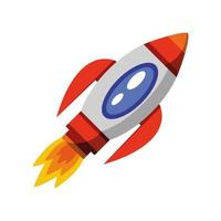 launching spaceship explore vector