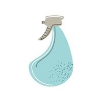 spray bottle cleaning vector