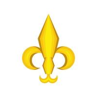 gold scroll ornament vector