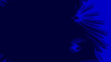borde de animación abstracta en el tono azul oscuro foto