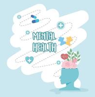 mental health awareness vector