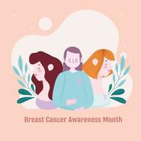 breast cancer awareness month vector