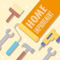 herramientas de mejora del hogar vector