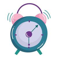 alarm clock time vector