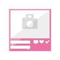 camera app template vector