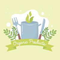 organic products design vector