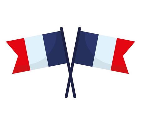 french flags illustration