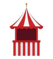 carnival tent of sales vector