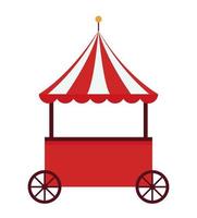 fair tent representation vector