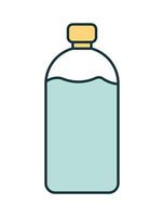 water bottle design vector