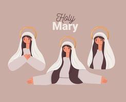 holy mary cartel vector