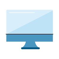 desktop computer device vector