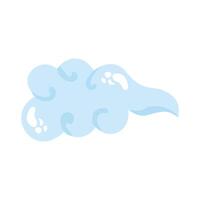 cloud sky floating vector