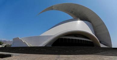 TENERIFE, SPAIN, AUGUST 31, 2013 - Auditorio de Tenerife in Tenerife, Spain. It was designed by architect Santiago Calatrava Valls and opened at September 26, 2003. photo