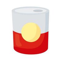 food canned icon vector