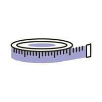 measure tape supply vector