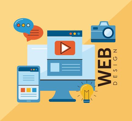 desktop and web design