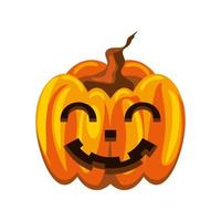 halloween happy pumpkin vector