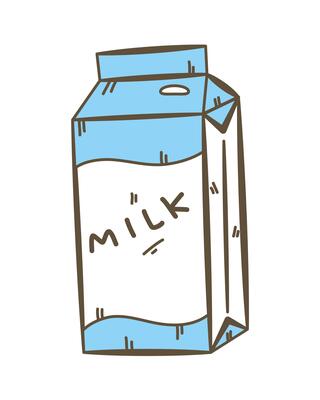 Free milk carton - Vector Art Free milk carton - Vector Art