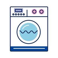 washing machine icon vector