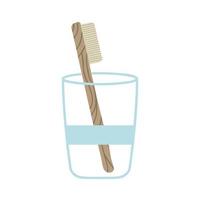 reusable toothbrush icon vector
