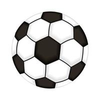 football soccer balloon vector