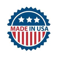 made in usa lace vector