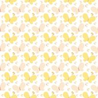 beautiful butterfly seamless pattern with bright color vector