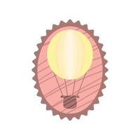 hot air balloon vector