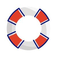 lifeguard float icon vector