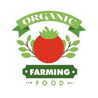 organic farming food vector