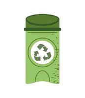 recycle waste bin vector