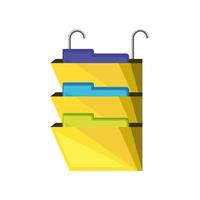 office folders archive vector