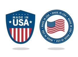 made in usa seals vector