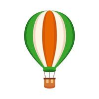 Indian hot air balloon vector