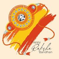 estandarte de raksha bandhan vector