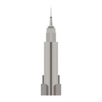 empire state usa monument vector