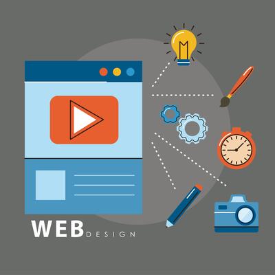 web design in template