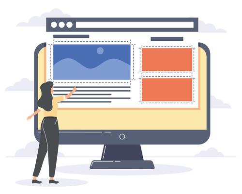 female web designer