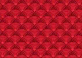 fondo abstracto con ondas rojas vector