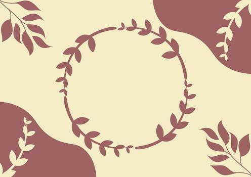 a simple background with a natural theme 4 vector