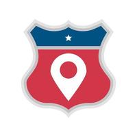 shield pointer location vector
