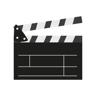 Clapper Board Vector For Movie Or Film Vector for Free Download