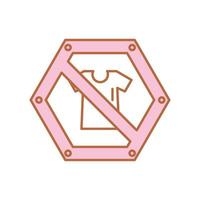 anti fashion signal vector