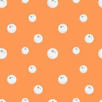 Halloween Simple Moon Seamless Pattern vector