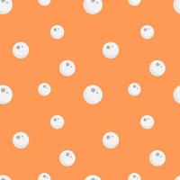 Halloween Simple Moon Seamless Pattern vector