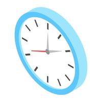 Wall Clock Concepts vector