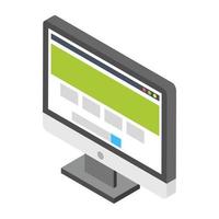 Web Page Concepts vector