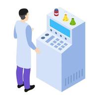 Laboratory Machine Concepts vector