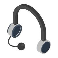 Trendy Headphone Concepts vector
